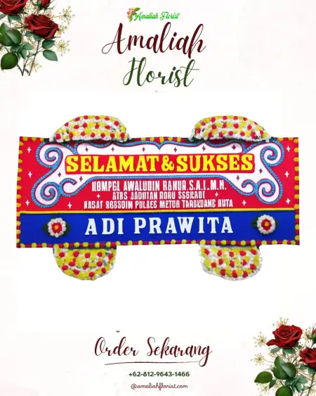Papan Bunga Ucapan Selamat Curugagung